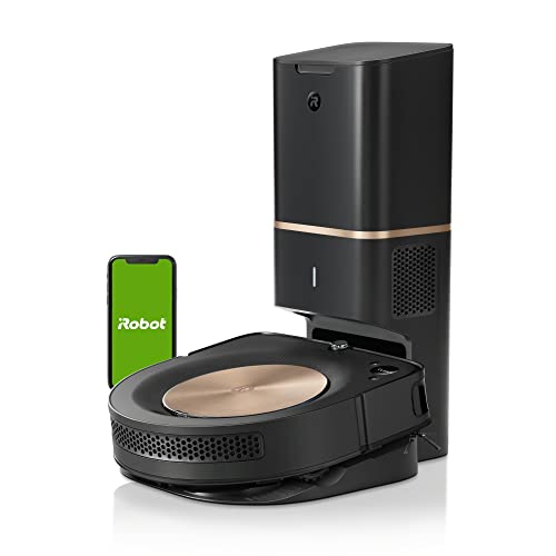 iRobot Roomba s9+ (9550) Robot aspirapolvere con smaltimento automatico dello sporco, svuota da...
