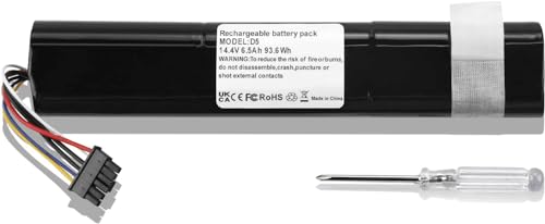 K KYUER 6500mAh 205-0011 205-0013 205-0028 945-0225 945-0266 Vacuum Cleaners Batteria Compatibile...