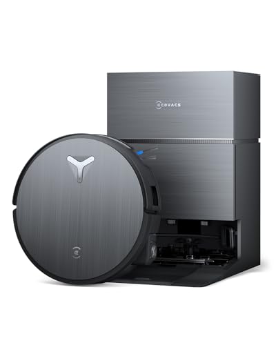 ECOVACS DEEBOT X11 Pro OMNI Robot Aspirapolvere Lavapavimenti con Stazione Pulizia, Aspirazione...