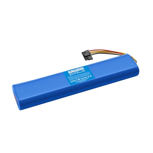BURGARDEN Batteria di Ricambio 12V 6000mAh NI-MH per Neato Botvac 70, 70E, 75, 85, 80, 945-0129,...