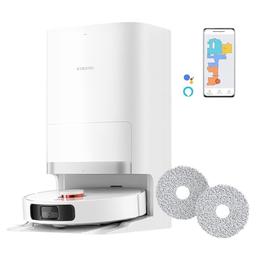 Xiaomi Robot Vacuum X20+, Robot Aspirapolvere Lavapavimenti, Stazione Smart All-in-one, Aspirazione...