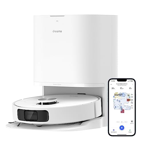 Dreame L10 Prime Robot Aspirapolvere con Sollevamento del Mocio da 7 mm, Mocio Autopulente,...
