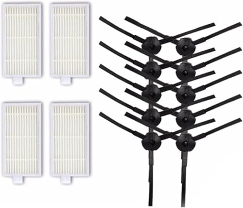StarRing 14 pz Ricambio Spazzola Laterale Hepa Filtro Kit Per Ariete Briciola 2711 2712 2713 2717...