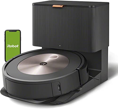 iRobot Roomba J7+, Robot Aspirapolvere Wi-Fi, Svuotamento Automatico, Mappatura Intelligente,...