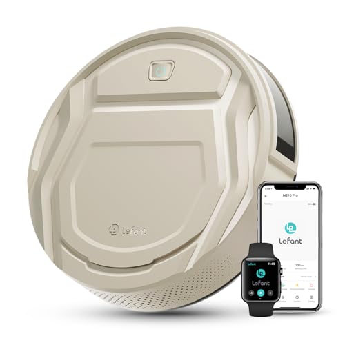 Lefant Robot Aspirapolvere con 2200Pa,120 Minuti,Senza Grovigli, Ultra Sottile,Wi-Fi/App/Alexa,...