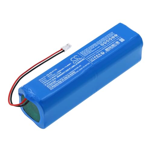 TECHTEK Batteria 5200mAh compatibile con [Ikohs Create] Netbot LS23+, Netbot LS27, S27 sostituisce...