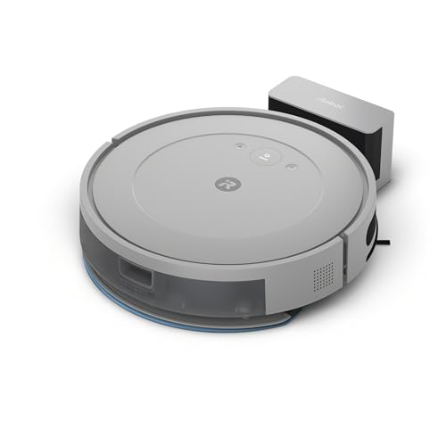 iRobot Roomba Combo Essential, Robot Aspirapolvere Lavapavimenti, Potente Aspirazione e Pulizia,...
