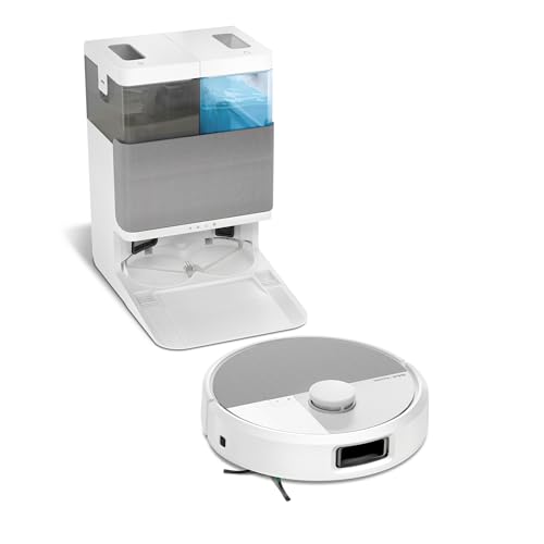 iRobot Roomba Plus 505 Combo + Stazione AutoWash, Robot Aspirapolvere Lavapavimenti, ClearViewPro...