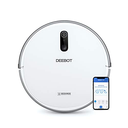 ECOVACS Robotics DEEBOT 710 Robot Aspirapolvere – Robot Pulisci Pavimenti con Mappatura –...