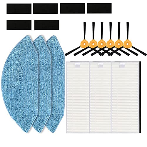 GYing Filtro HEPA Spazzola Laterale Mop Panno Pad Set per Ecovacs Deebot U2 DGN22 U2 pro Robot...