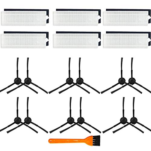 Fantisi Kit Accessori per Proscenic M7 PRO, Parti di Ricambio Spazzole Laterali e Filtri per...
