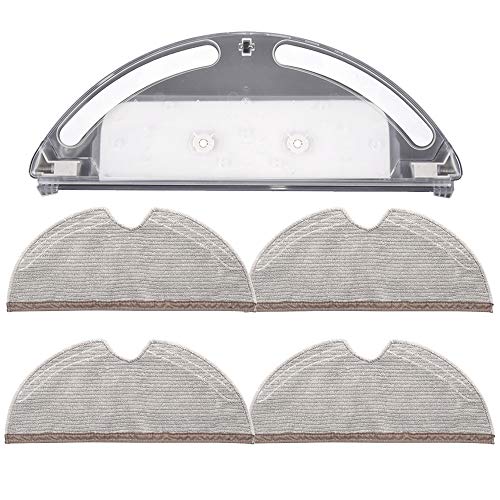 Serbatoio dell'acqua con 4 panni a copertura completa per aspirapolvere Xiaomi Roborock S5 S50 S51...